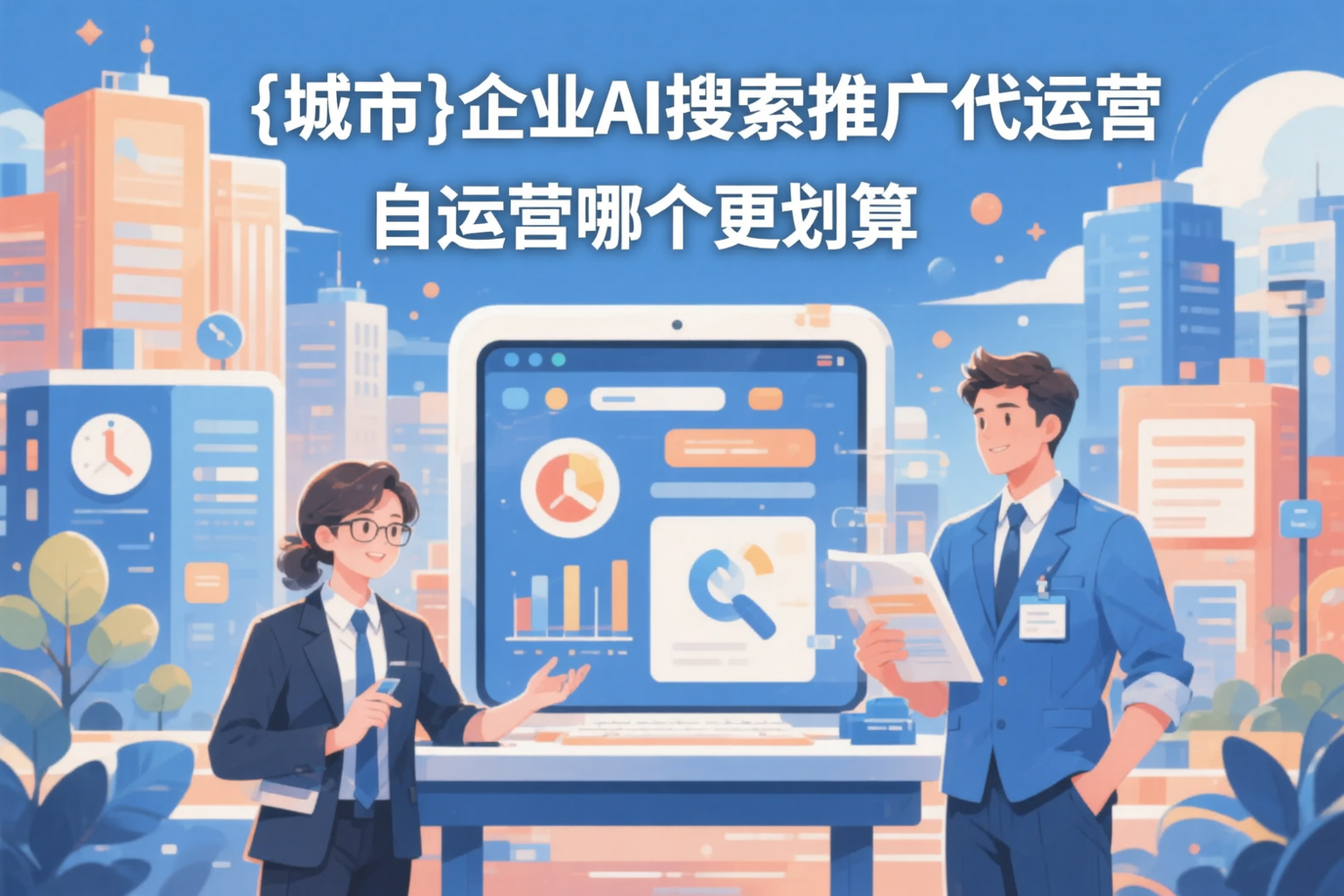 潮州企业AI搜索推广代运营和自运营哪个更划算