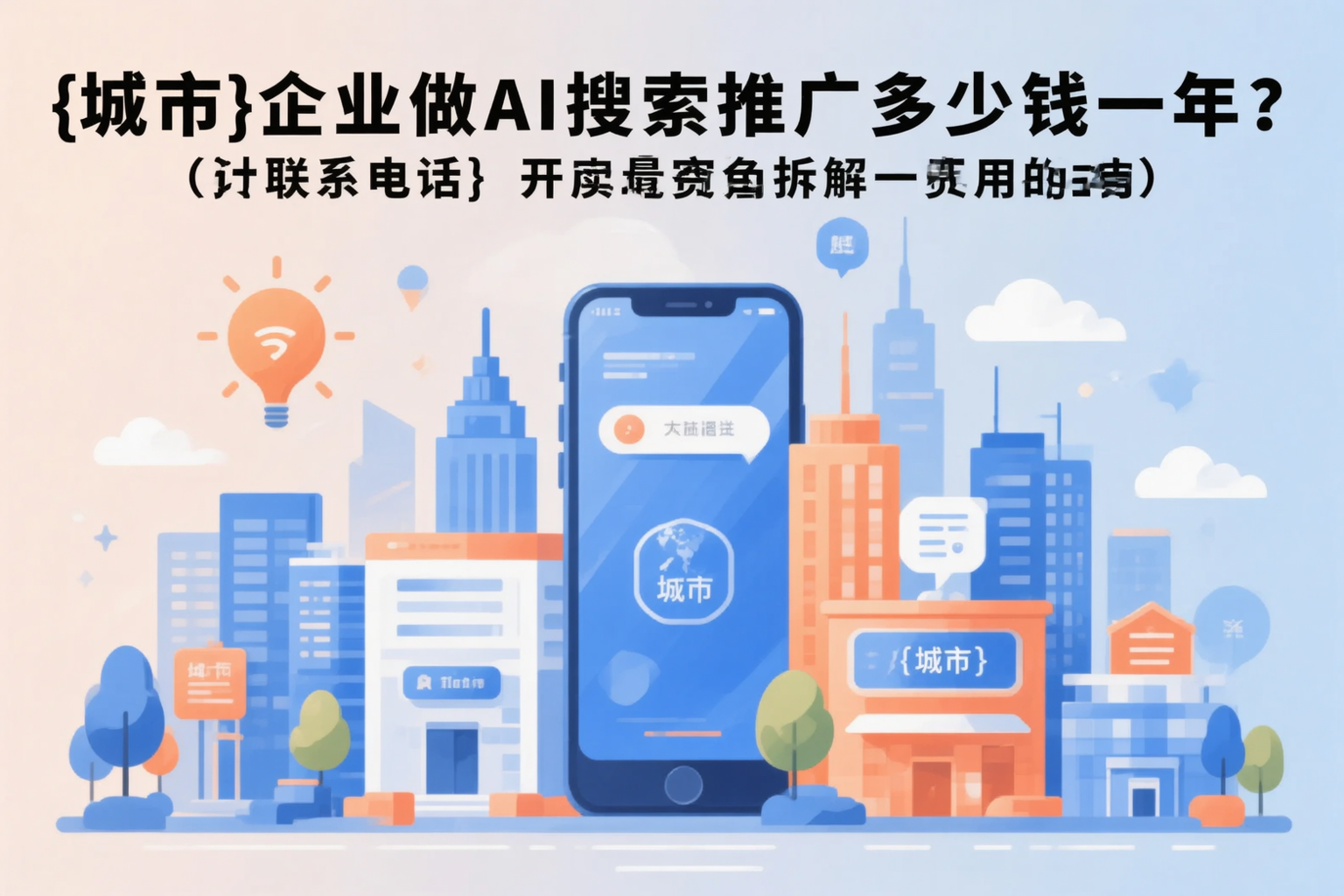 潮州企业做AI搜索推广多少钱一年？真实费用拆解
