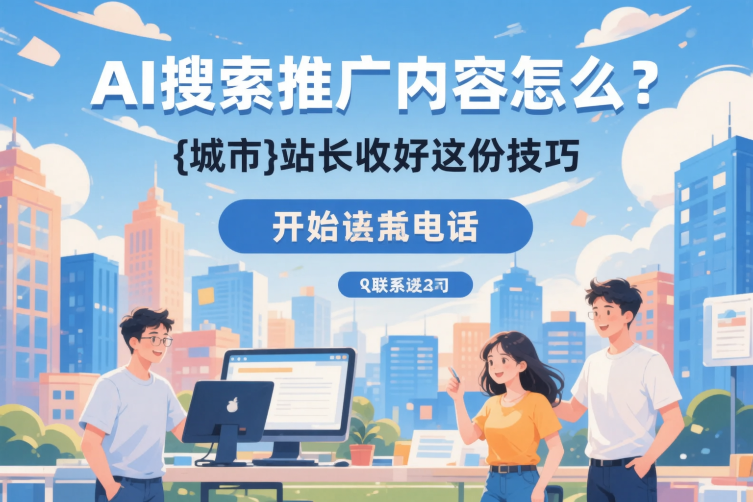 AI搜索推广内容怎么写？潮州站长收好这份技巧